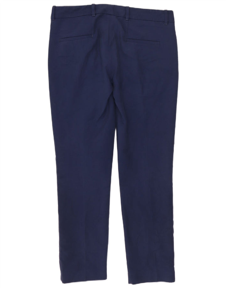 Zara Dame Slim Chino Bukser Medium W28 L28 Marineblå