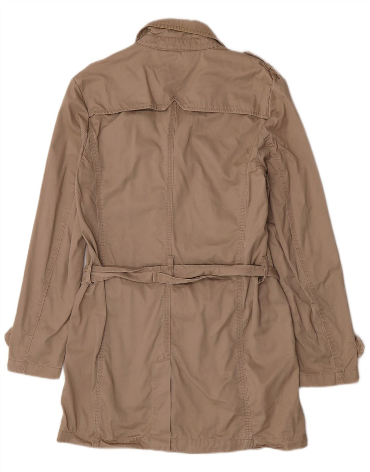 Energie Herre Trench Coat UK 36 Lille Beige Bomuld