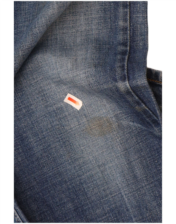 DIESEL Herre Larkee Straight Jeans W31 L34 Blå Bomuld