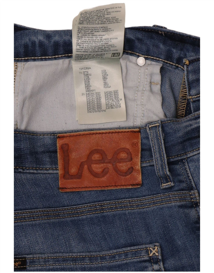 Lee Mens Powell Slim Jeans W34 L28 Blå Bomuld