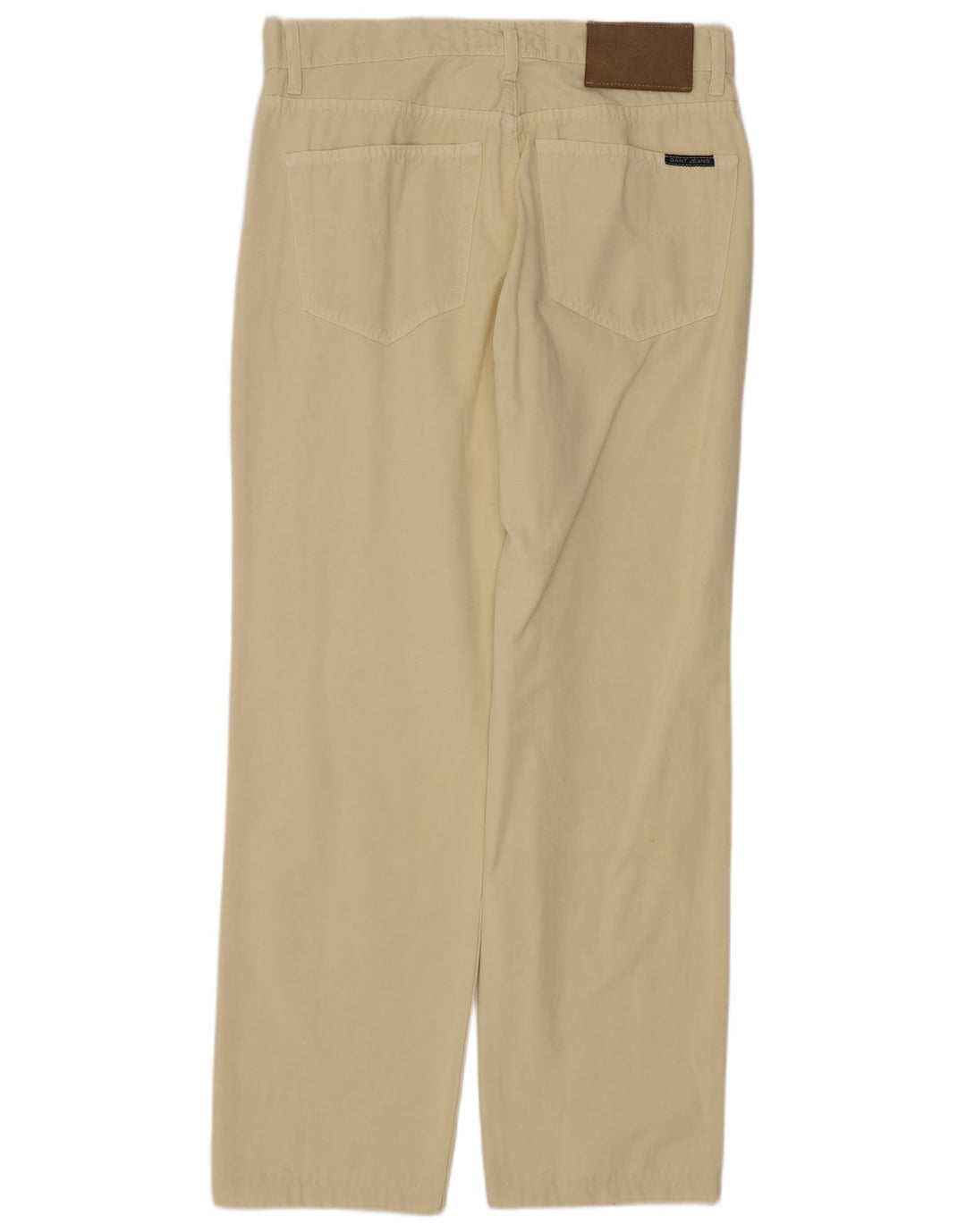 GANT Straight Casual Bukser til mænd W32 L29 Gul Bomuld