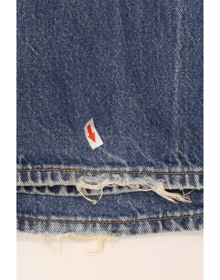 Levi's Herre 505 Regular Fit Straight Jeans W40 L34 Blå Bomuld