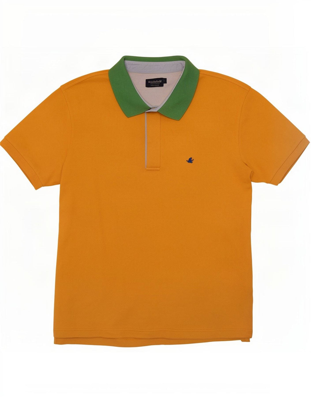 Brooksfield Polo Shirt til mænd IT 52 Stor gul farveblok