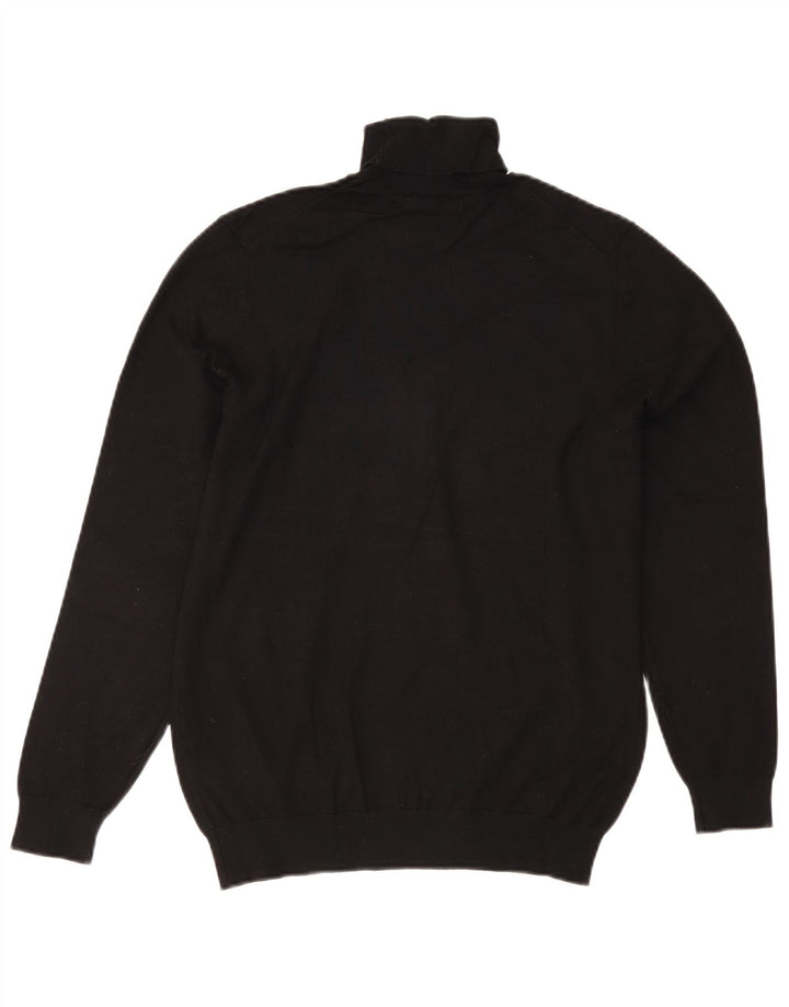 Zara Herre Rullehals sweater Medium Sort