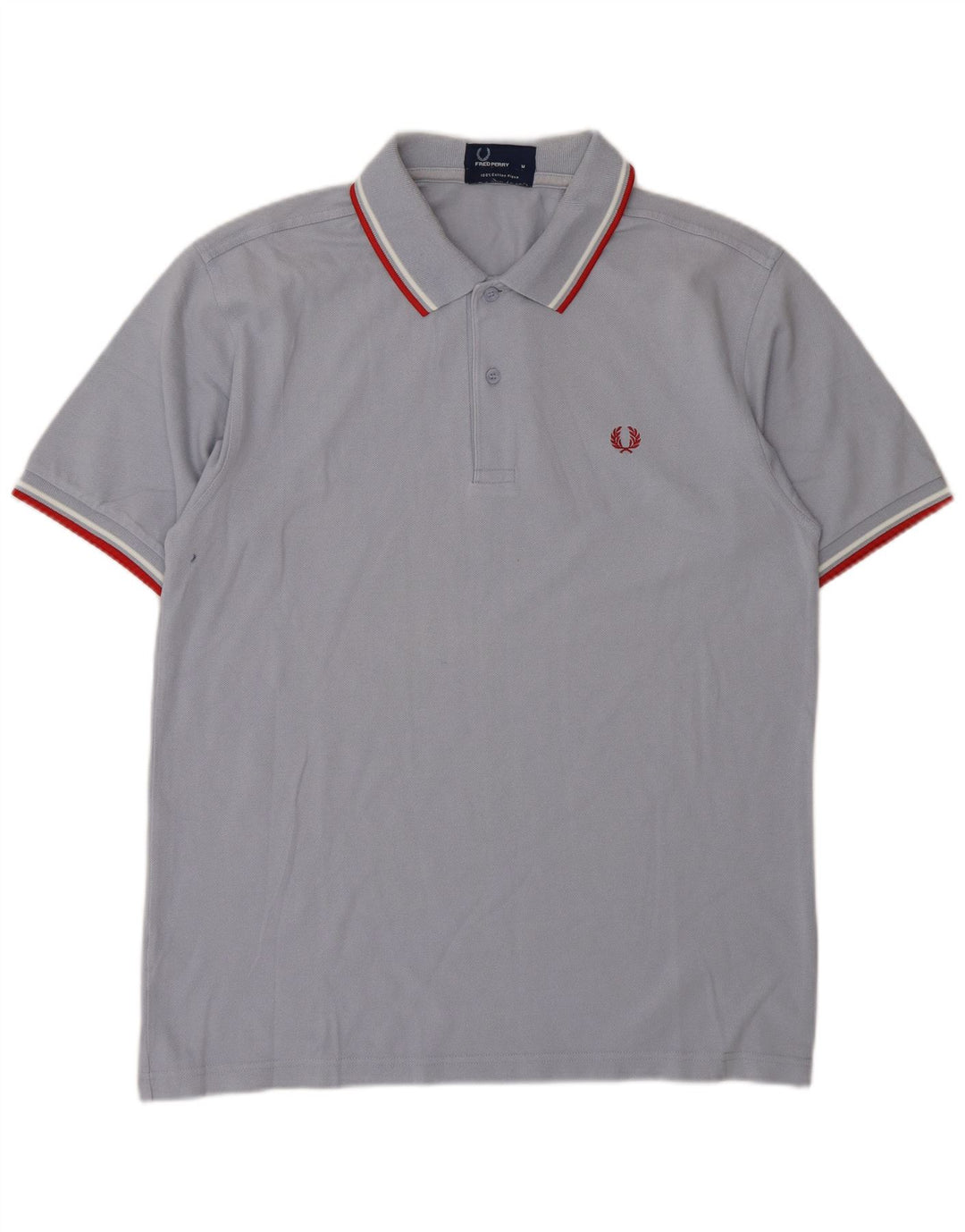 Fred Perry herre poloshirt mellemgrå bomuld