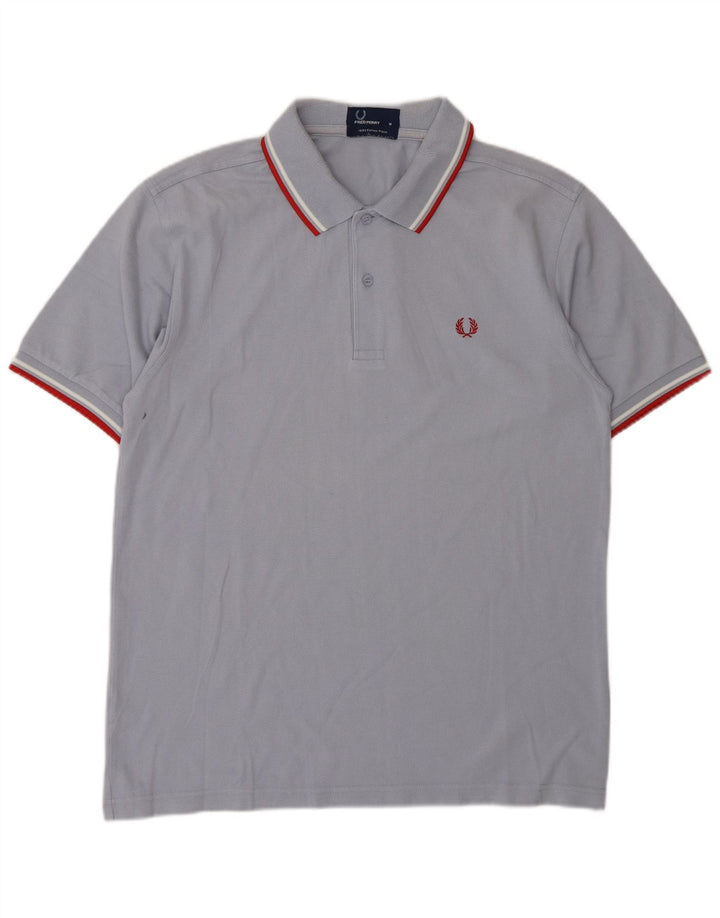 Fred Perry herre poloshirt mellemgrå bomuld