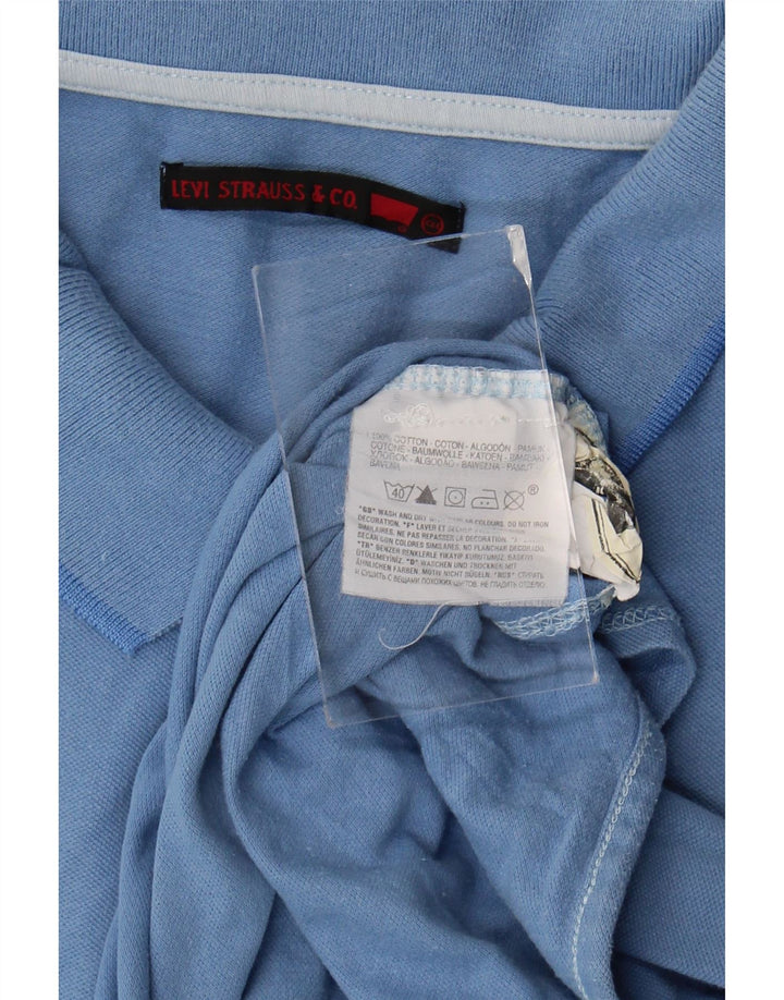Levi's herre poloshirt 2XL blå bomuld