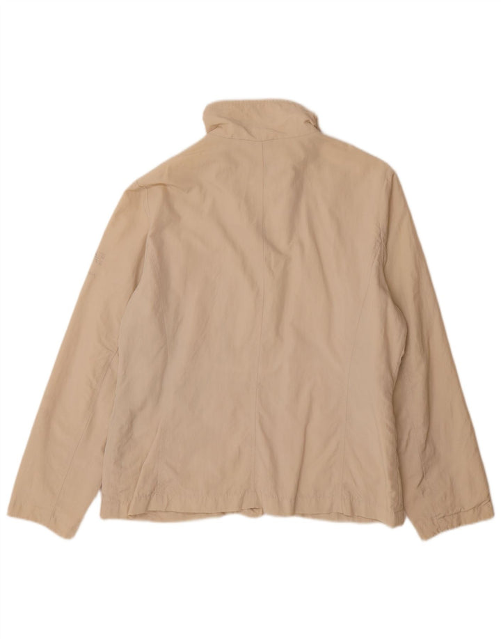 Perte by Krizia Kvinder Utility Jacket Størrelse 21 Medium Off White Polyamid