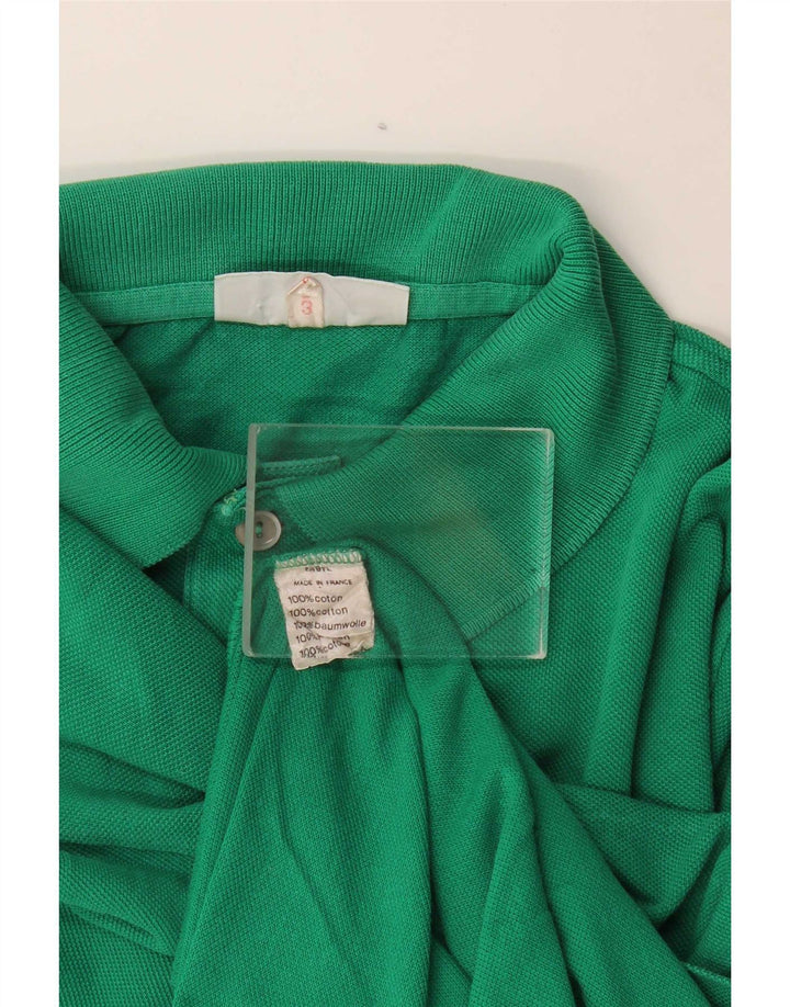 Lacoste herre poloshirt størrelse 3 Lille grøn bomuld
