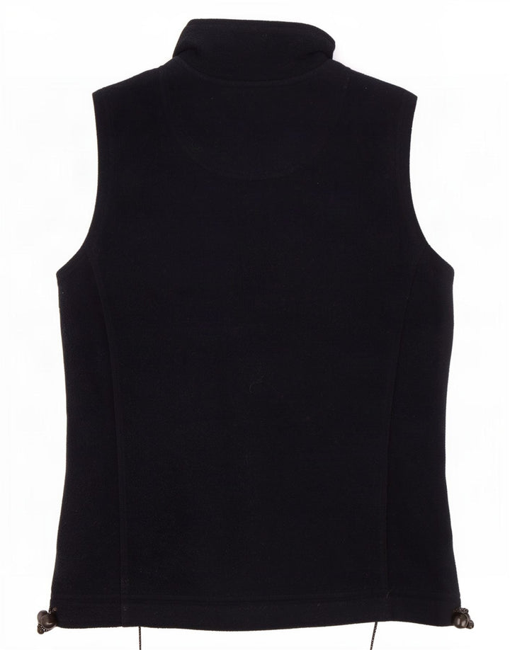 M&Co Dame Fleece Gilet UK 12 Medium Navy Blue Polyester