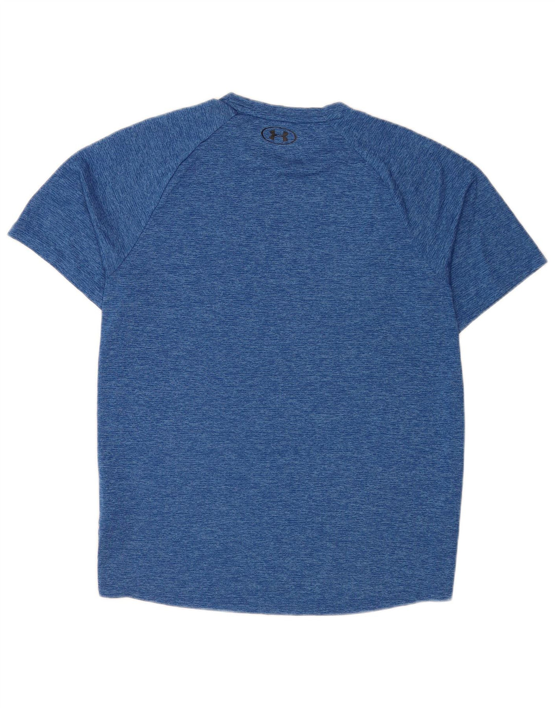 Under Armour Herre T-Shirt Top Large Blue Flecked Polyester