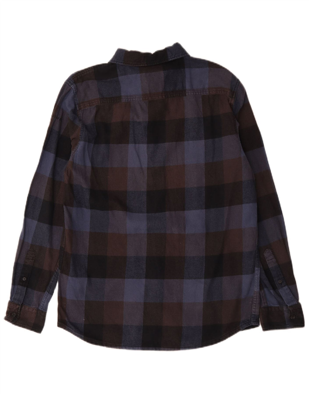 Quiksilver Herre Regular Fit Flanellskjorte Lille marineblå Gingham Bomuld