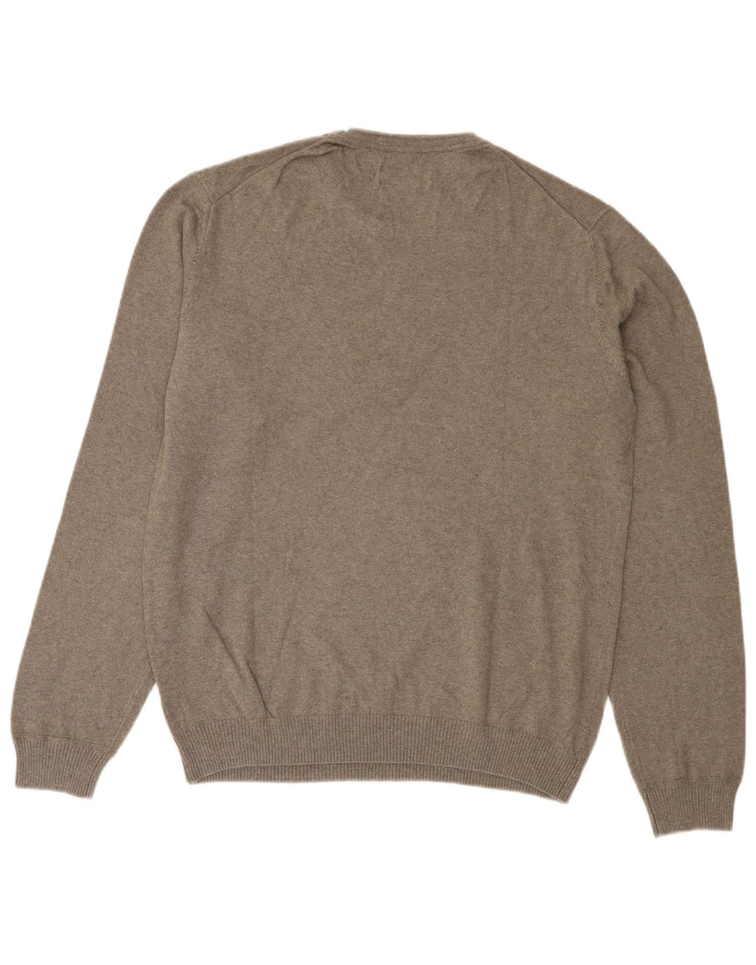 MARLBORO CLASSICS Herre sweater med rund hals XL Grå bomuld
