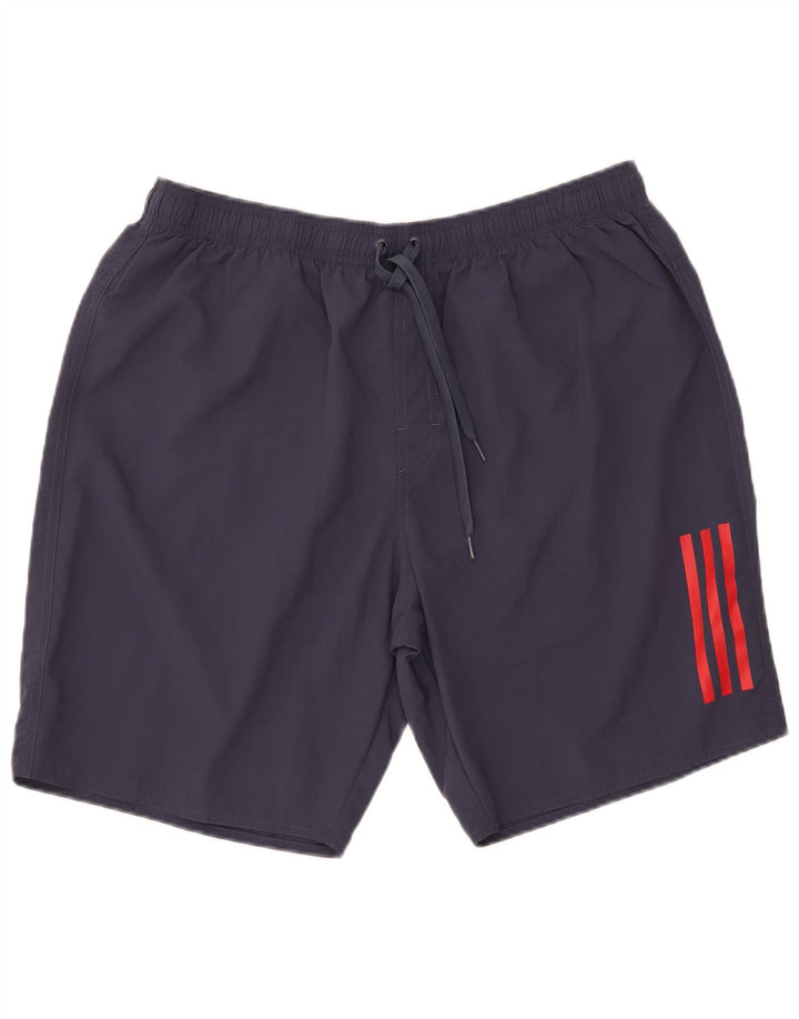 Adidas Herre Sportshorts 2XL Navy Blue Nylon