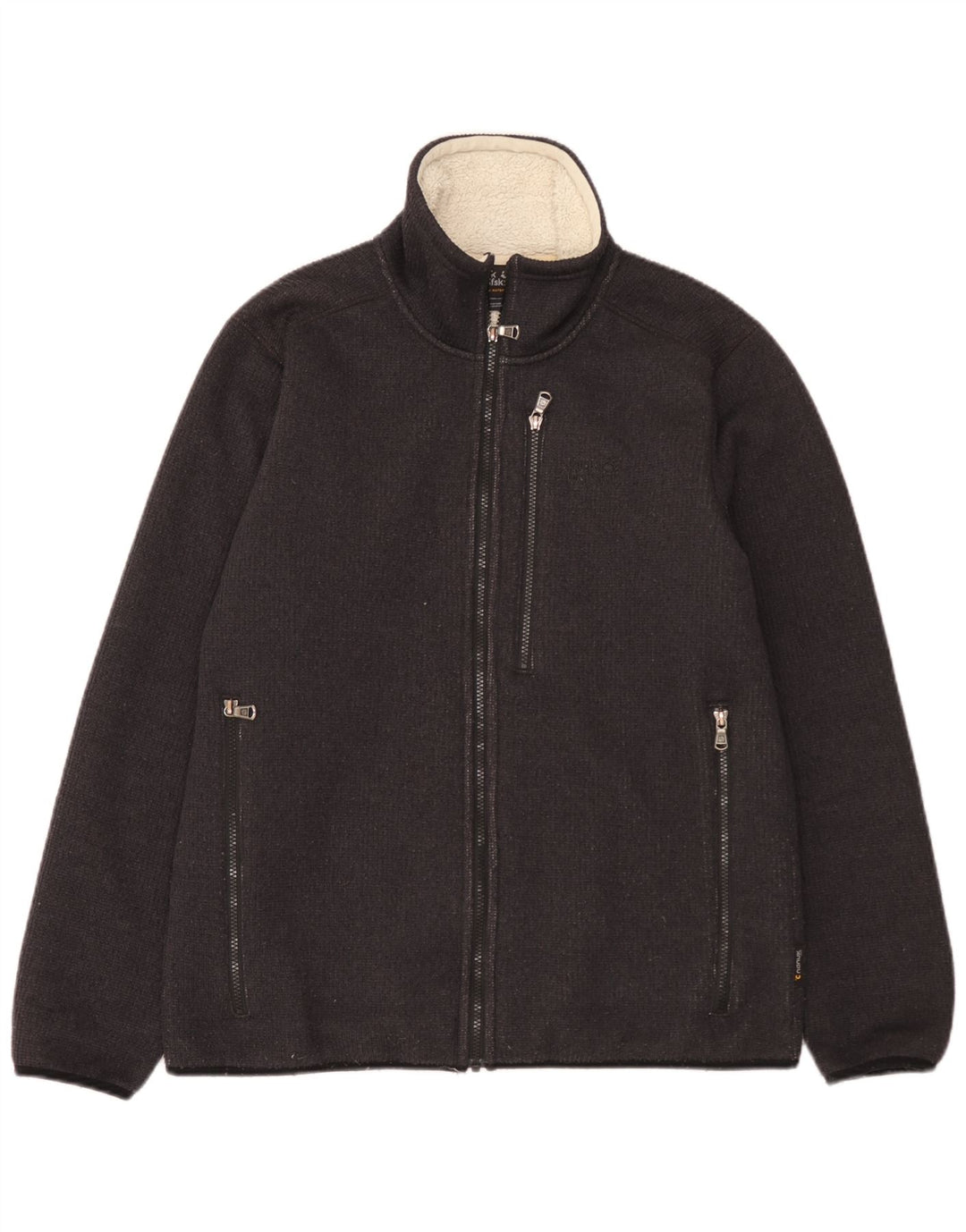 Jack Wolfskin Herre Bomber Jacket UK 40 Medium Sort Polyester