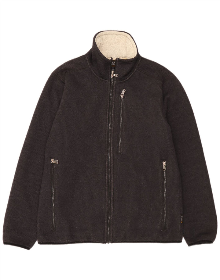Jack Wolfskin Herre Bomber Jacket UK 40 Medium Sort Polyester