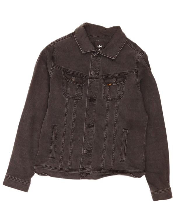 Lee Boys denimjakke 7-8 år sort bomuld