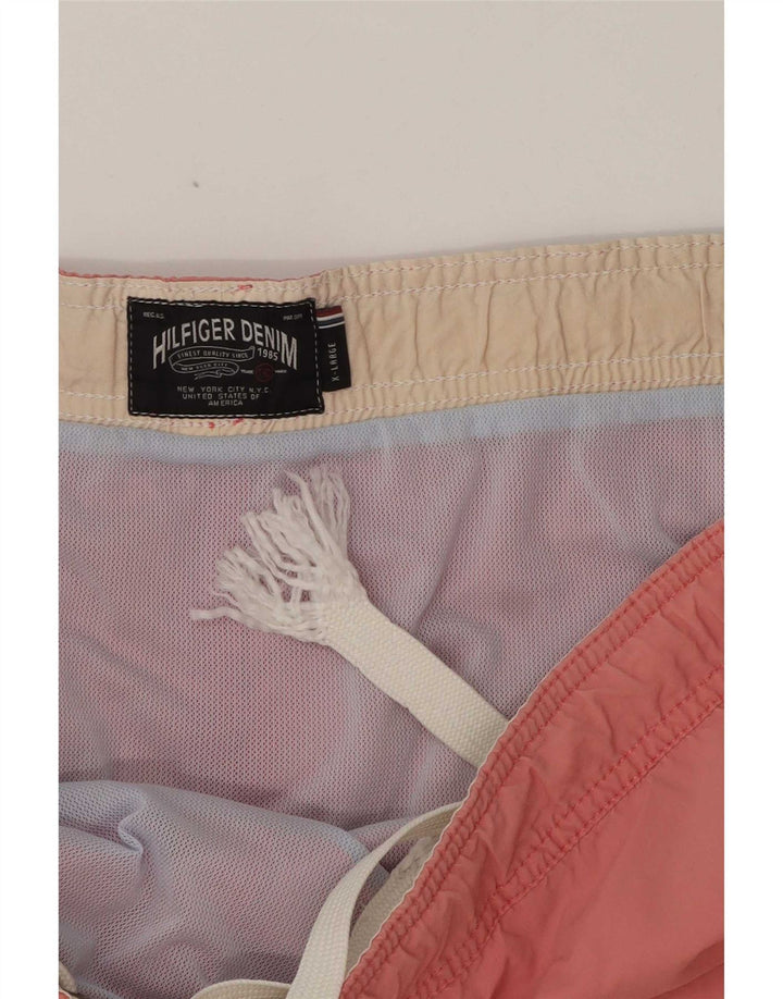 Tommy Hilfiger Badeshorts til mænd XL Pink Nylon