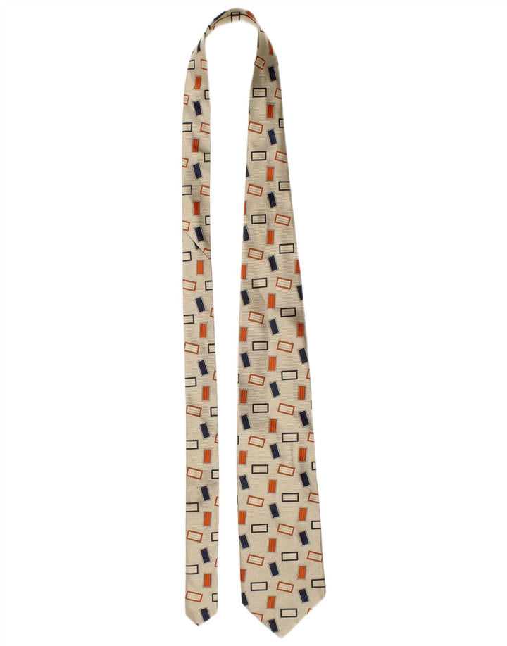Trussardi Herre slips One Size Beige Geometrisk Silke Classic