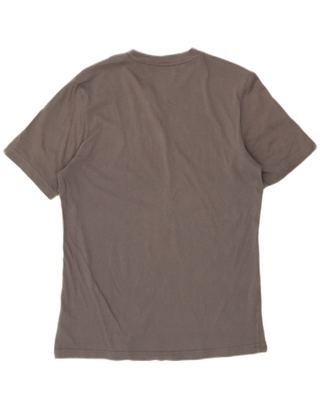ADIDAS Mens T-Shirt Top Medium Grey Cotton