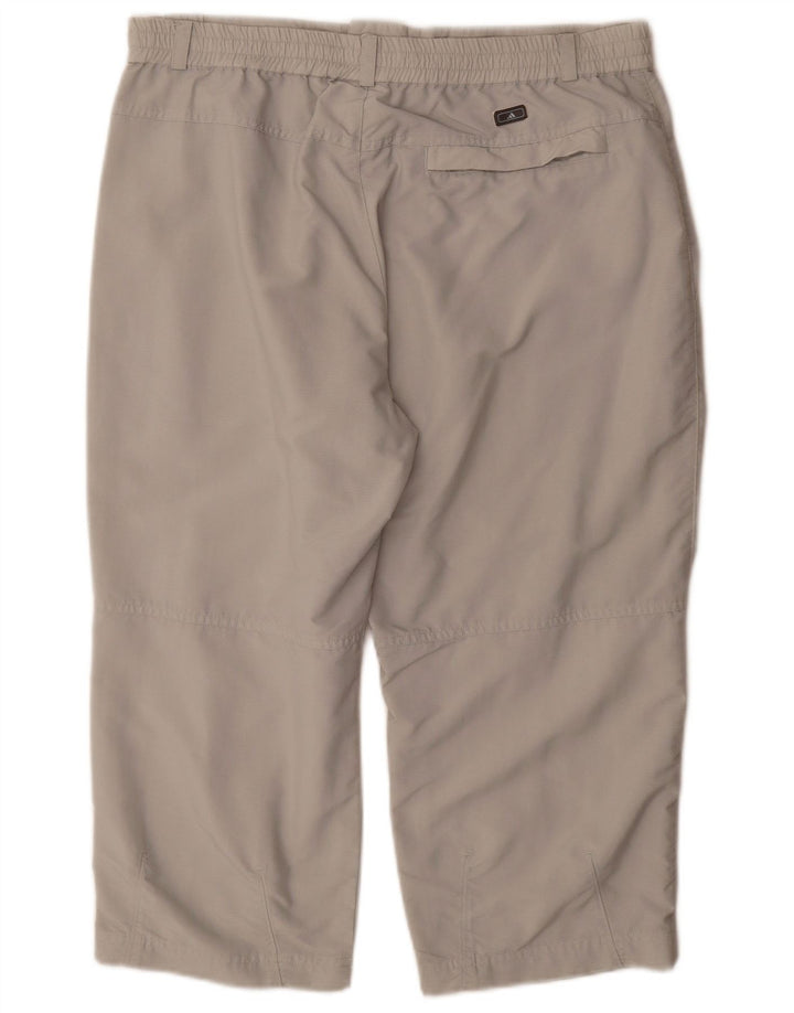 Adidas Herre Capri Bukser W32 L21 Grå polyamid