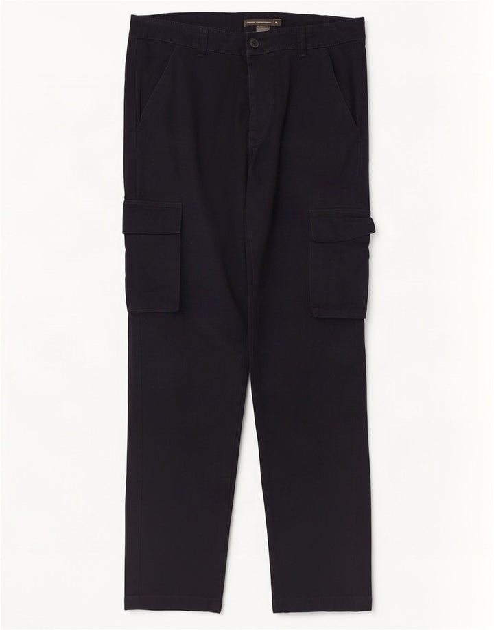 French Connection Straight Cargo bukser til mænd Small W32 L30 Navy Blue