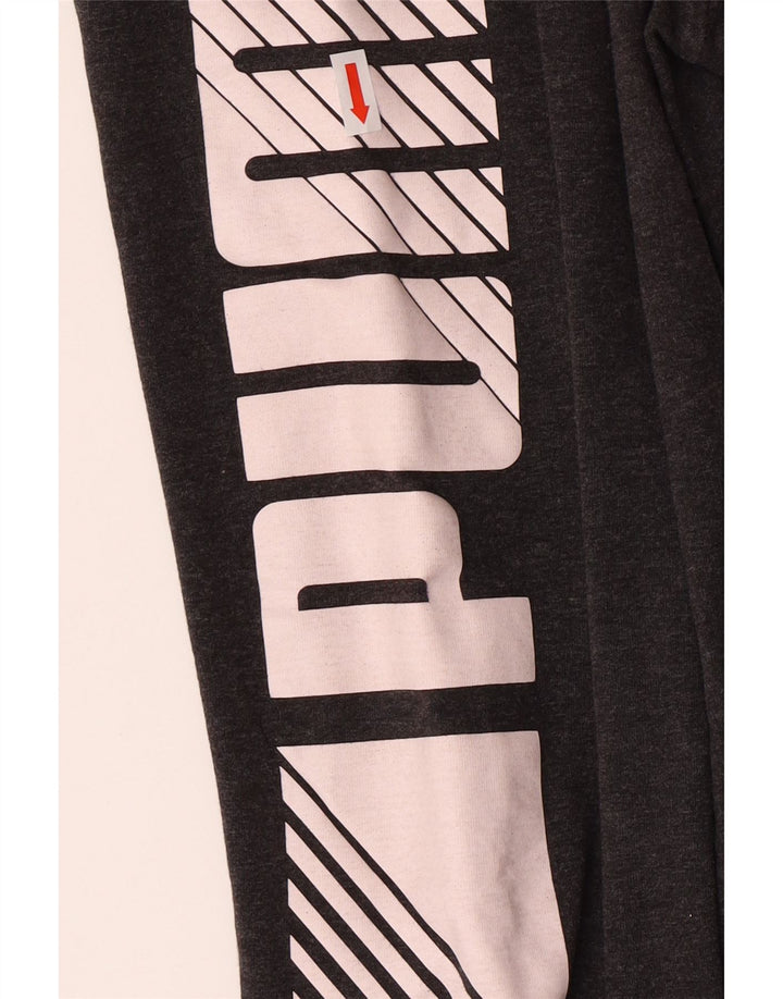 PUMA Grafiske Leggings til kvinder UK 14 Large Grå