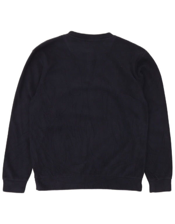 AUSTRALIAN L'ALPINA Fleecetrøje til mænd Medium Navyblå polyester