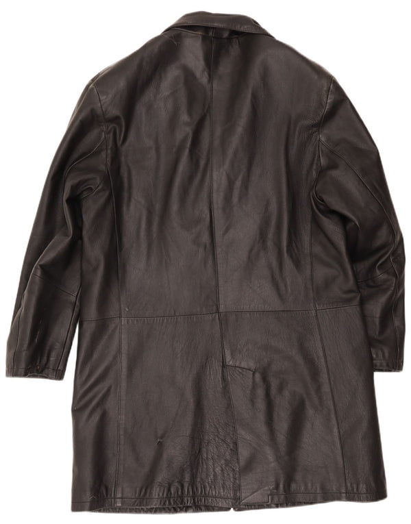 Sorbino Herre Læderfrakke UK 44 2XL Sort