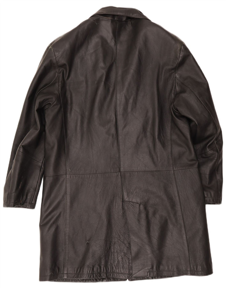 Sorbino Herre Læderfrakke UK 44 2XL Sort