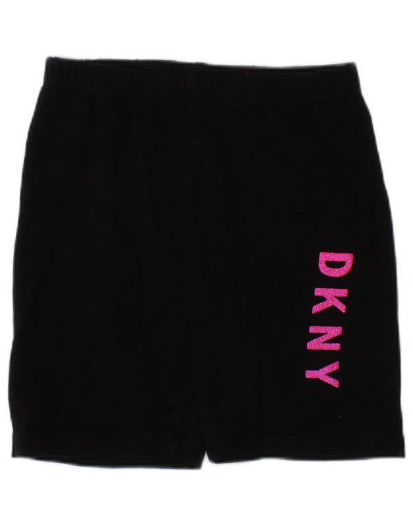 DKNY piger grafiske sportsshorts 4-5 år sort bomuld