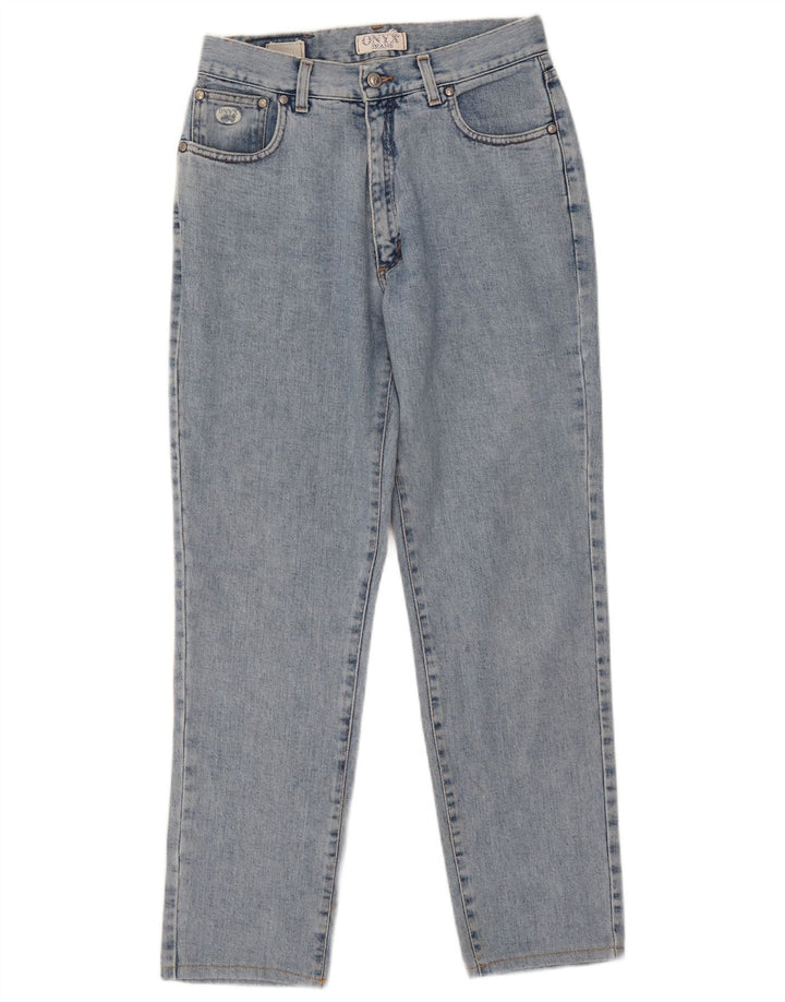 Onyx koniske jeans til kvinder W32 L29 blå bomuld