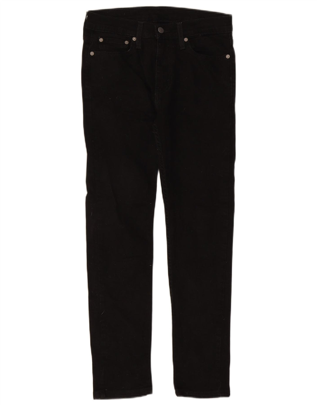 LEVI'S Dame 510 Skinny Jeans W29 L27 Sort Bomuld