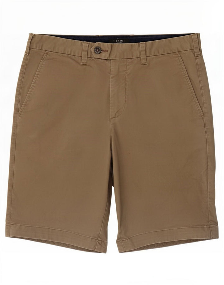 Ted Baker Chino Shorts til mænd W30 Medium Khaki Bomuld
