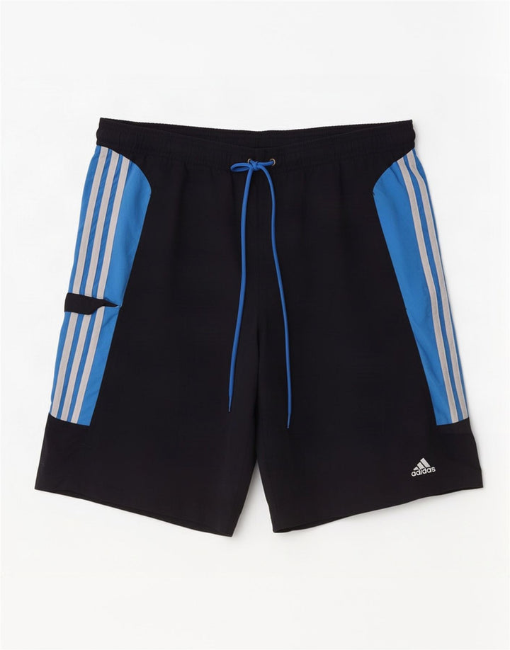 Adidas Herre Cargo svømmeshorts store marineblå Colourblock Polyester