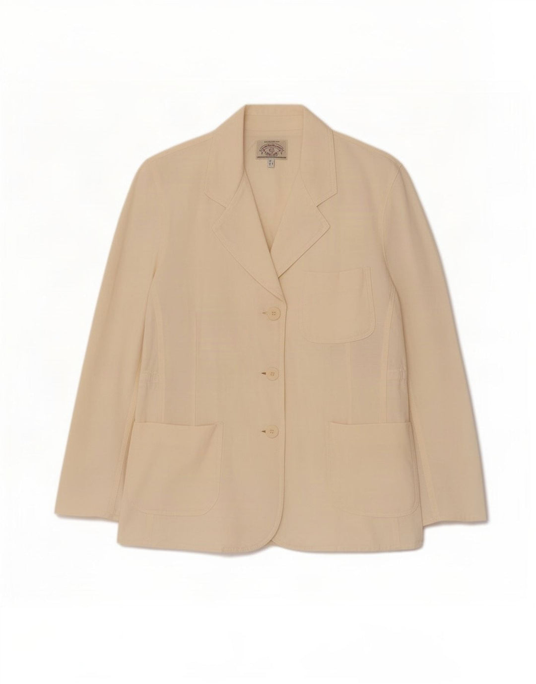 Armani Jeans Dame 3 Button Blazer Jacket IT 44 Medium White