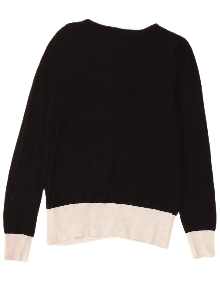 Marks & Spencer Dame Cardigan Sweater UK 10 Samll Sort Colourblock