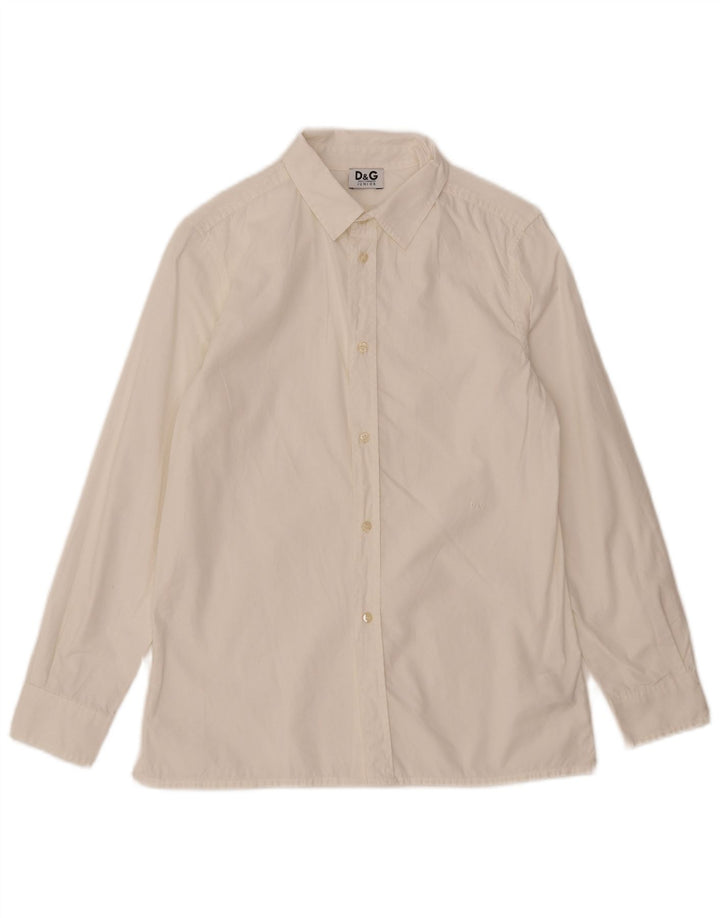 Dolce & Gabbana Boys 8-9 år Lille hvid bomuld