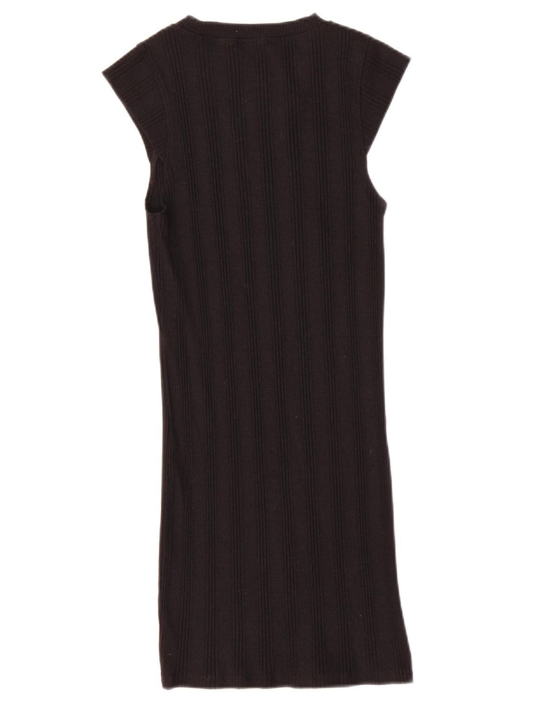 Zara Womens Shift Dress UK 8 Small Black Bomuld