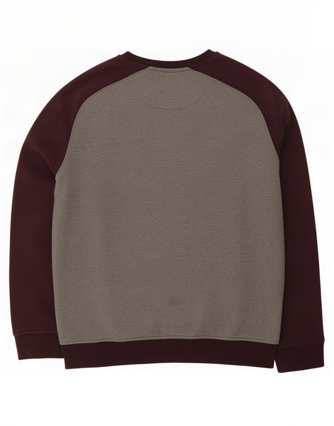 Lyle & Scott Herre Sweatshirt Jumper Stor Grå Colourblock Bomuld