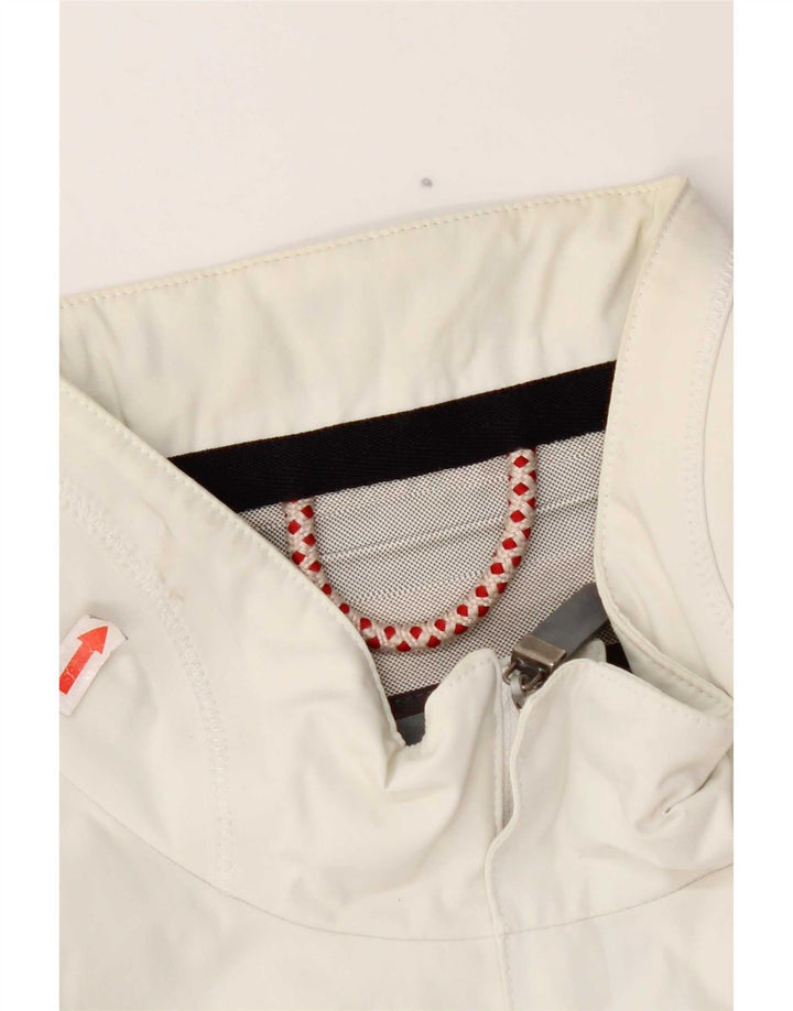 Slam Regnjakke til mænd UK 44 2XL Hvid Nylon