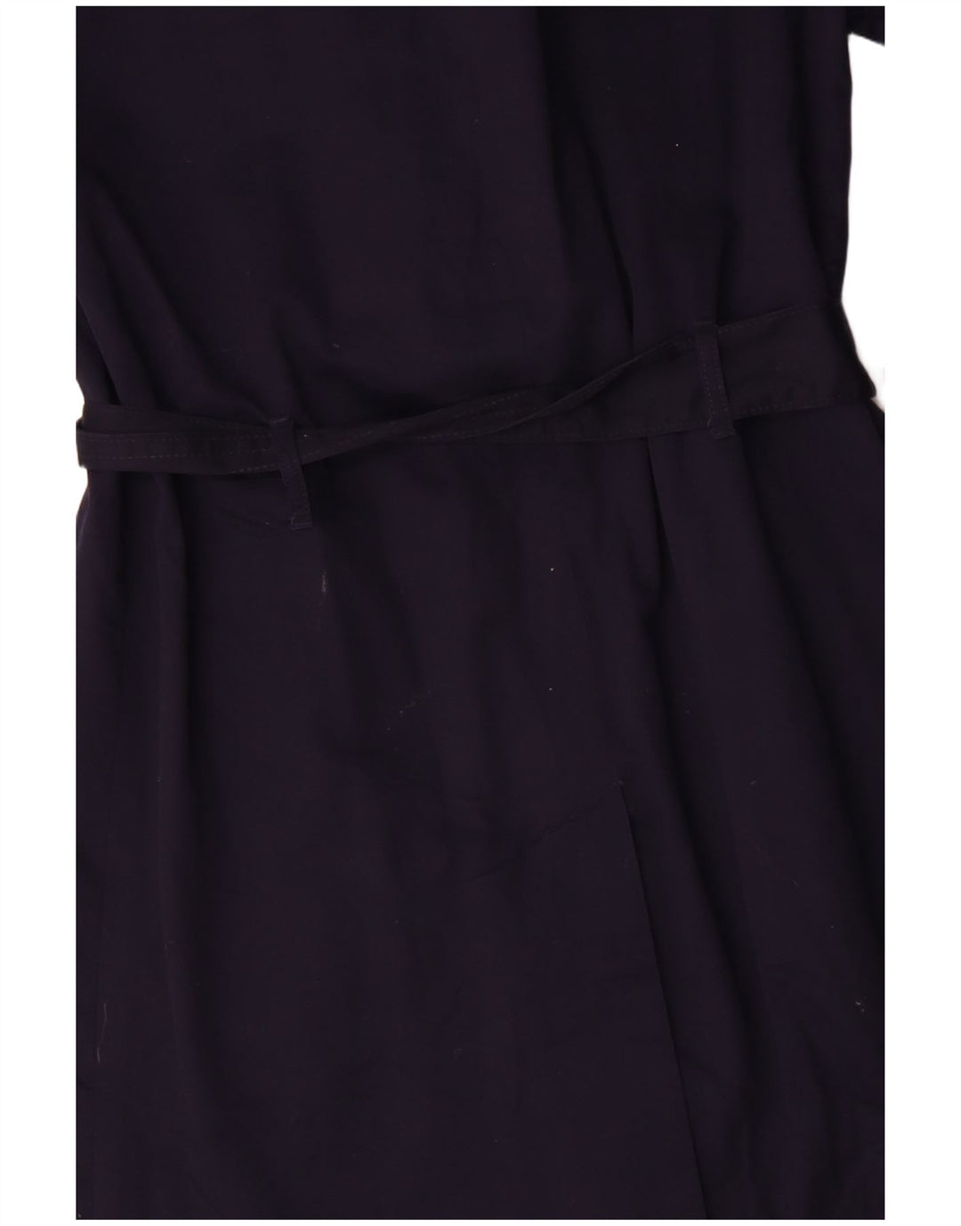 Marks & Spencer Trench Coat til kvinder UK 14 Mellem marineblå bomuld