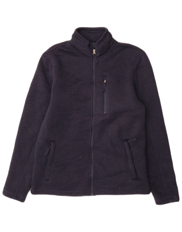 Marks & Spencer Herre Sherpa træningsdragt Topjakke Medium Marineblå Polyester