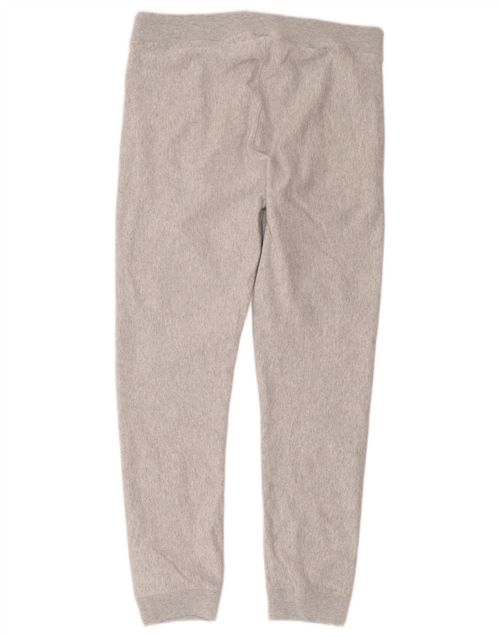 Champion Womens Reverse Weave træningsdragt Bukser Joggers UK 14 Medium Grey