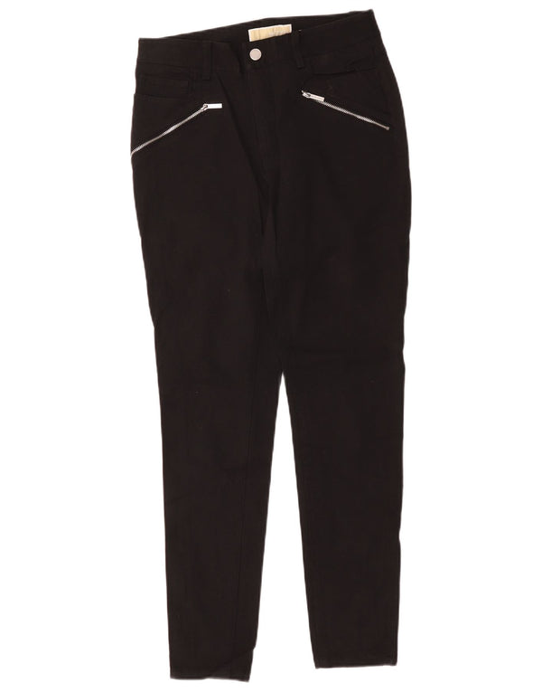 Michael Kors Dame Skinny Casual Bukser US 2 XS W28 L28 Sort Bomuld