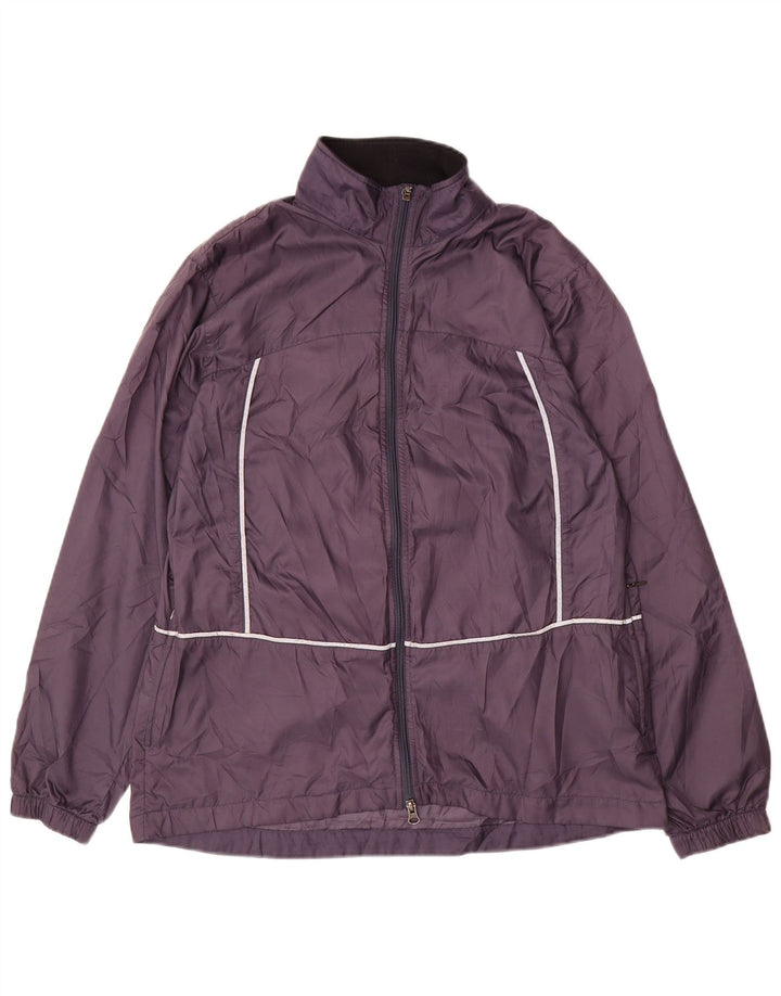NIKE regnjakke til kvinder US 8/10 Medium Purple Polyester