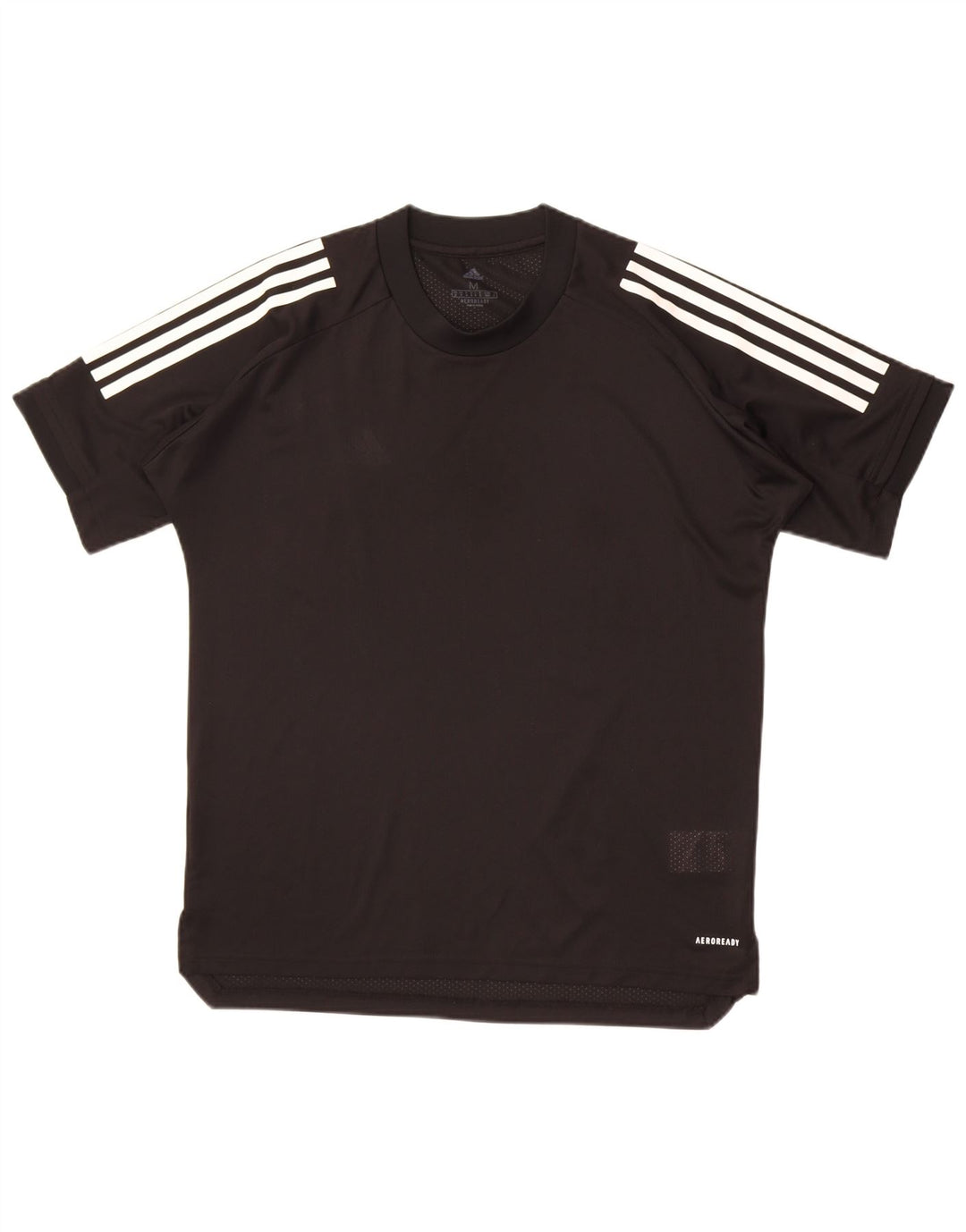 Adidas Herre Aeroready T-Shirt Top Medium Sort Polyester