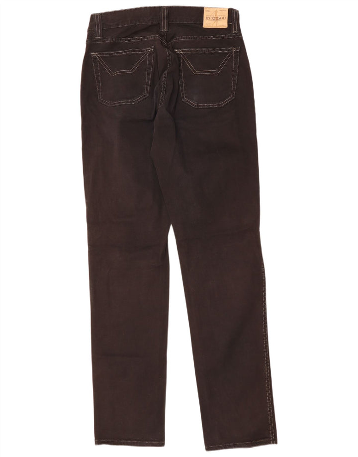 Jeckerson Straight Jeans til mænd W31 L33 Sort bomuld