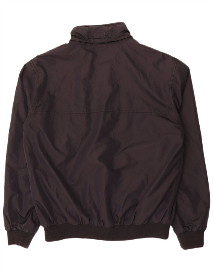 Gant Bomber Jacket UK 40 Stor Sort Nylon