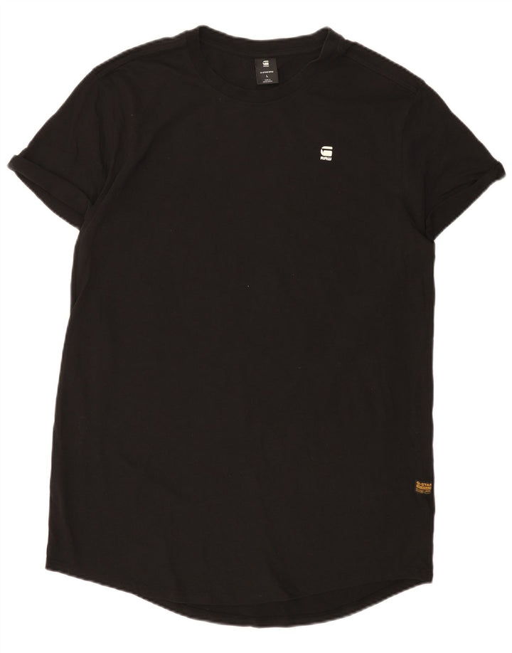 G-Star Herre T-Shirt Top Stor Sort Bomuld